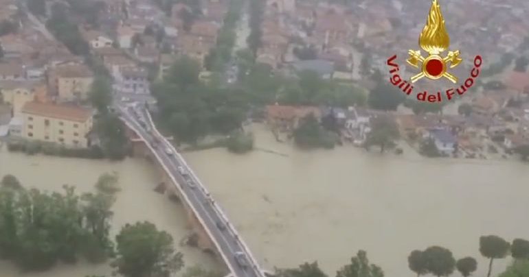 Esonda il Savio a Cesena, fiumi monitorati in Emilia-Romagna e Marche