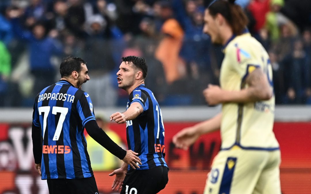 Rimonta nerazzurra, l’Atalanta batte 3-1 il Verona