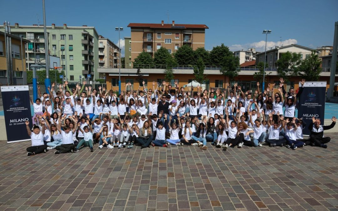 Mondiali Scherma, a Bergamo ultimo incontro “Progetto Scuola”
