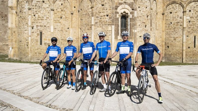 Giro2023, a Roma la pedalata amatoriale Mediolanum