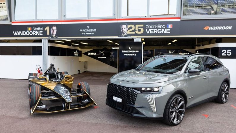 Nuova DS 7 E-Tense 4×4 360, dai successi in Formula E alla strada
