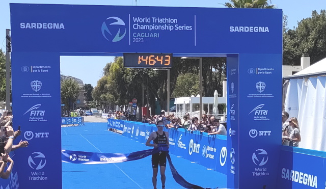 World Triathlon Championship Series, a Cagliari vince Taylor-Brown