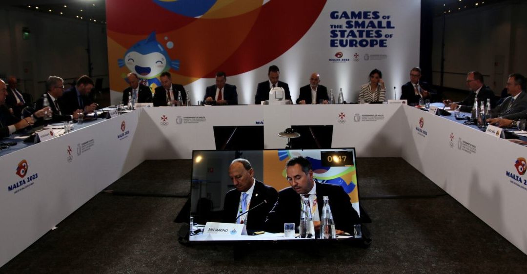 Lonfernini a conferenza Ministri sport Piccoli Stati d’Europa