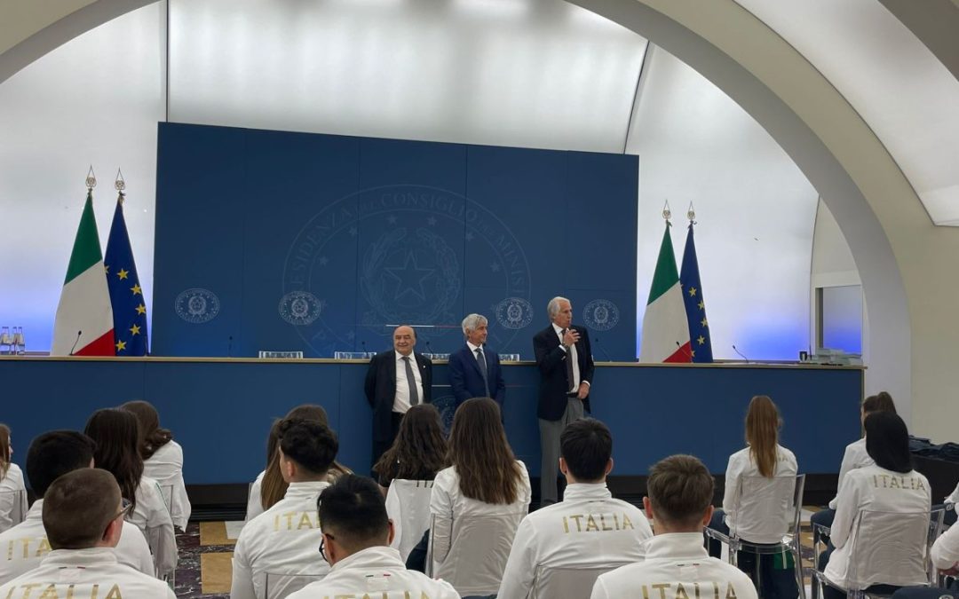 Abodi celebra i campioni della ginnastica azzurra