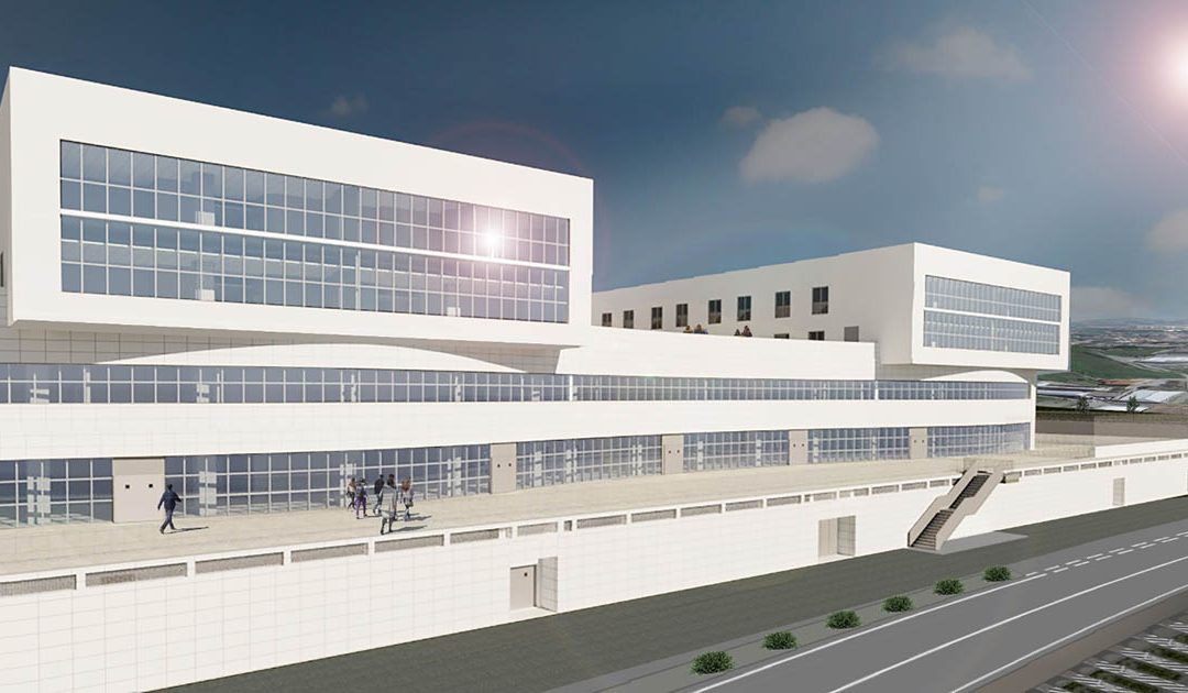 Il rendering del nuovo ospedale di Vibo Valentia