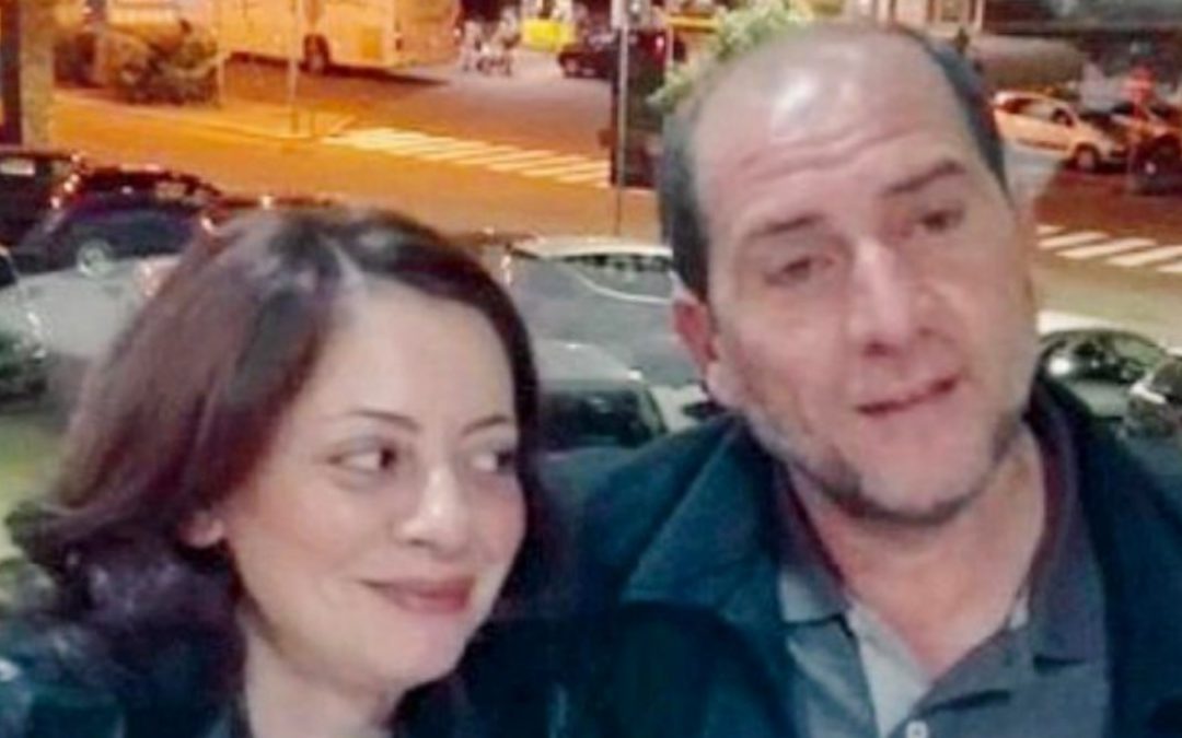 La vittima Antonella Lopardo con il marito Salvatore Maritato