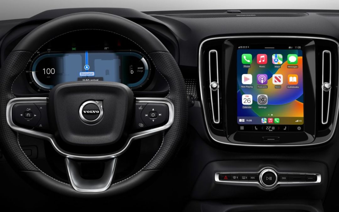 Volvo, nuovo aggiornamento Ota migliora esperienza Apple CarPlay
