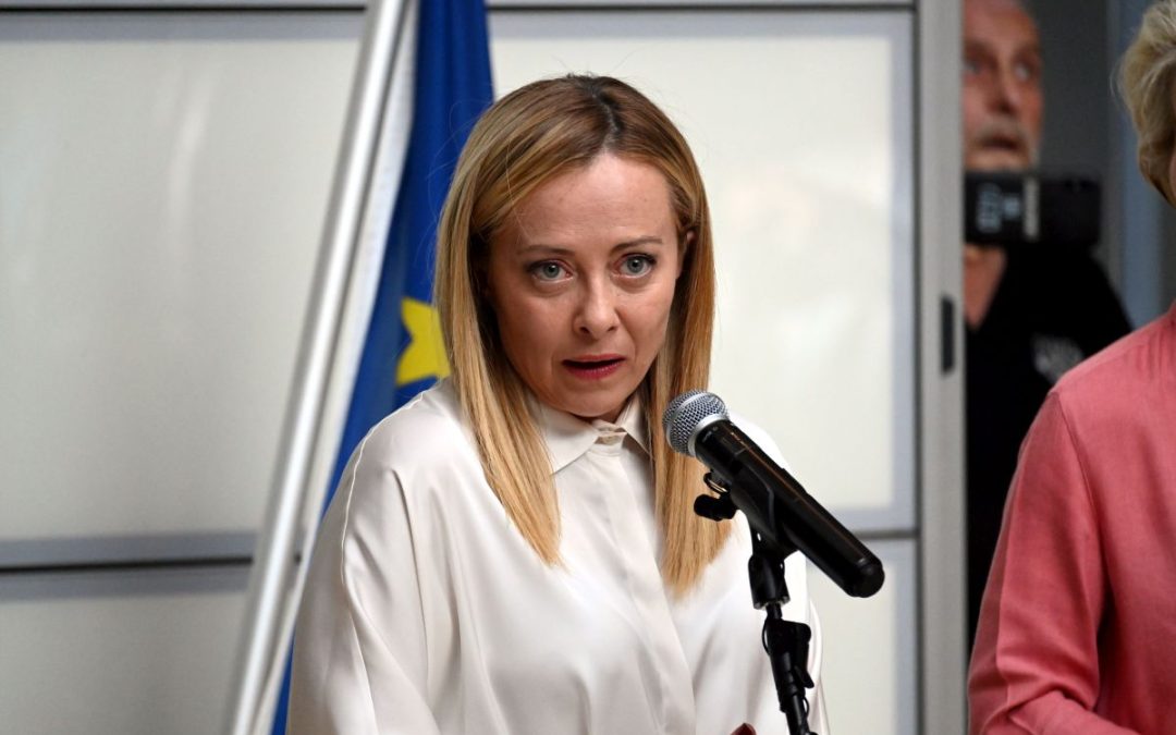 Meloni “Italia in prima fila per sostegno Ucraina e percorso di pace”