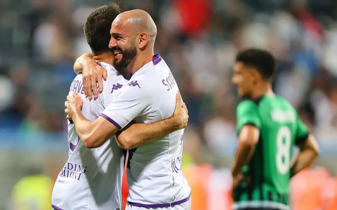 Tris della Fiorentina a Reggio Emilia, Sassuolo ko 3-1