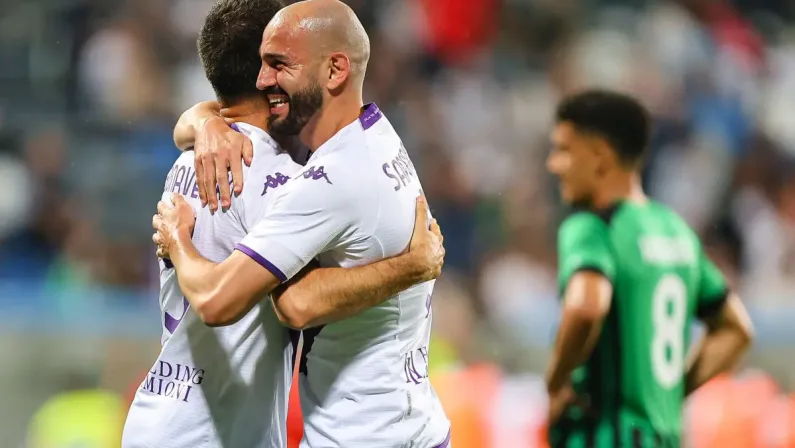Tris della Fiorentina a Reggio Emilia, Sassuolo ko 3-1