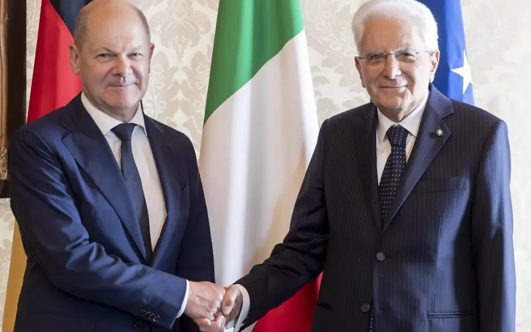 Ue e Ucraina al centro dell’incontro tra Mattarella e Scholz