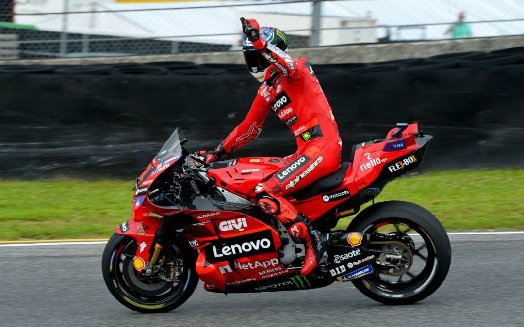 Trionfo Ducati al Gran Premio d’Italia, vince Bagnaia