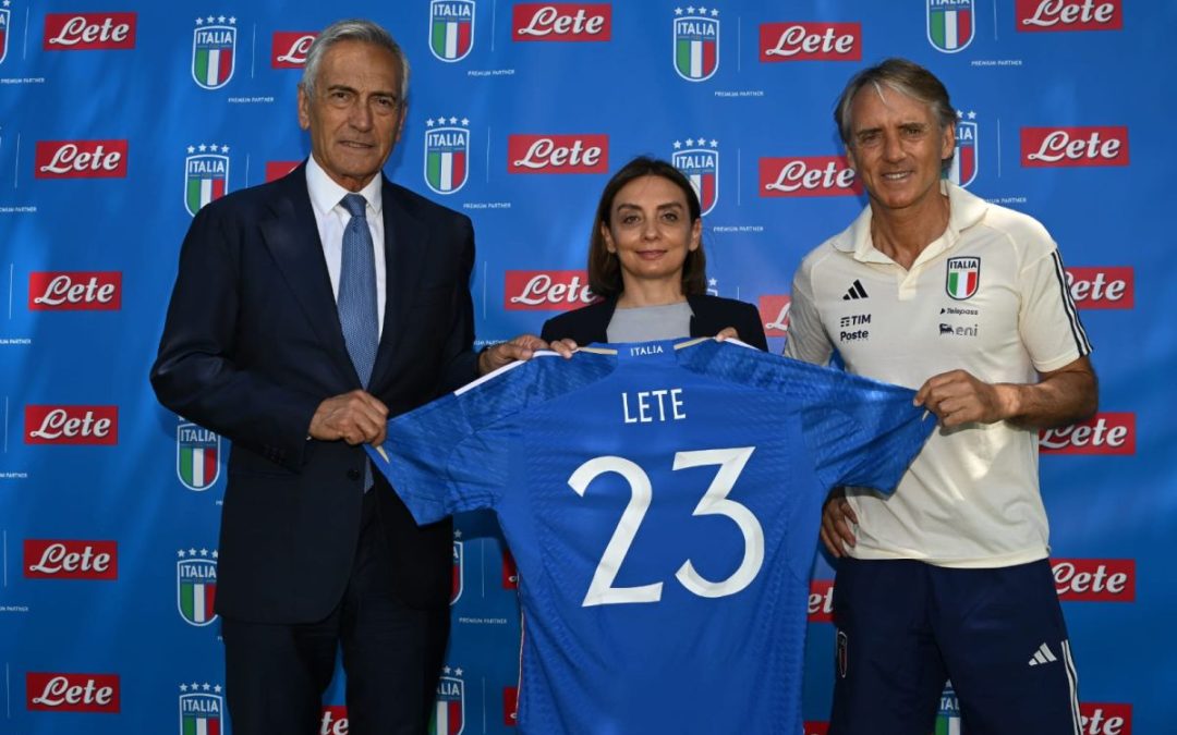 Acqua Lete e Figc rinnovano la partnership fino al 2026