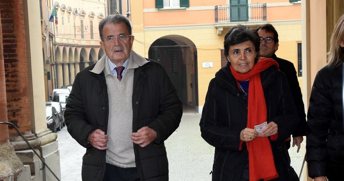 Romano Prodi e Flavia Franzoni