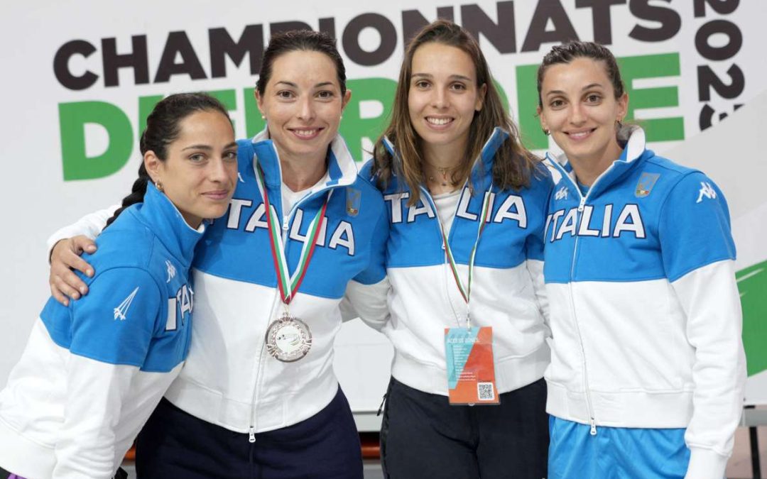 Navarria argento europeo, Italscherma in testa al medagliere