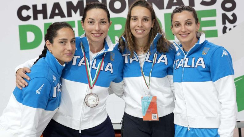 Navarria argento europeo, Italscherma in testa al medagliere