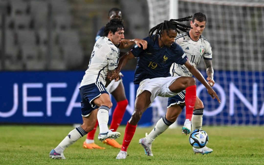 Europei U.21, Italia sconfitta 2-1 dalla Francia all’esordio