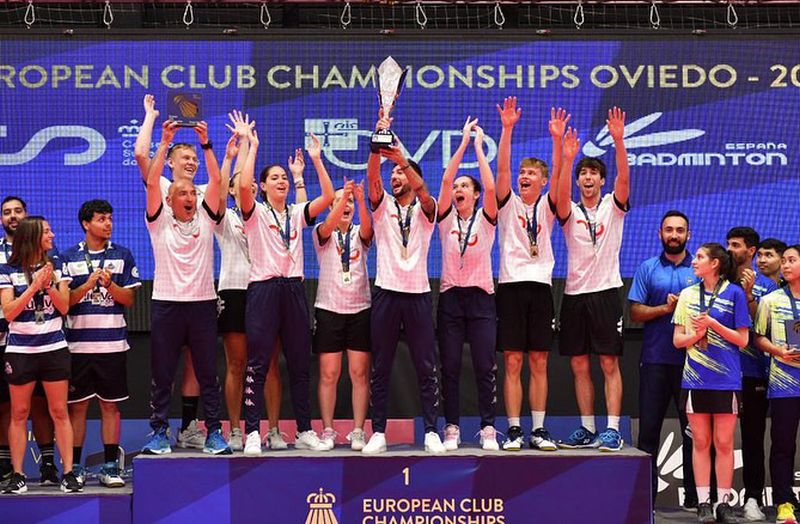 MaraBadminton sul tetto d’Europa, Beninati “Un esempio”