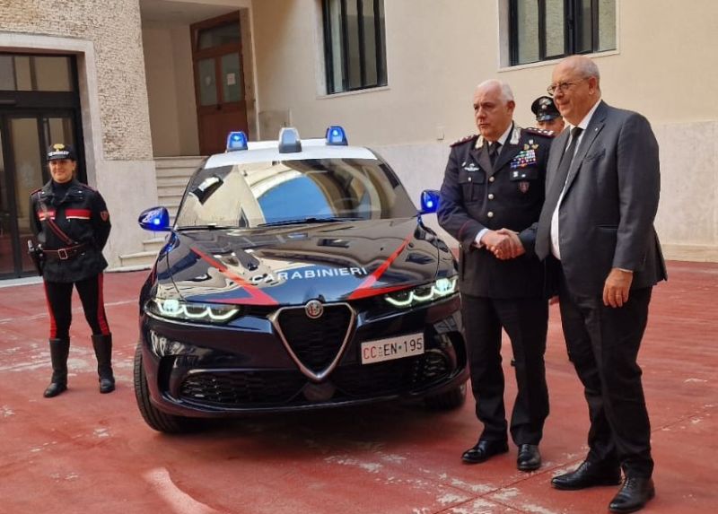 Alfa Romeo Tonale entra nella flotta ufficiale dei Carabinieri