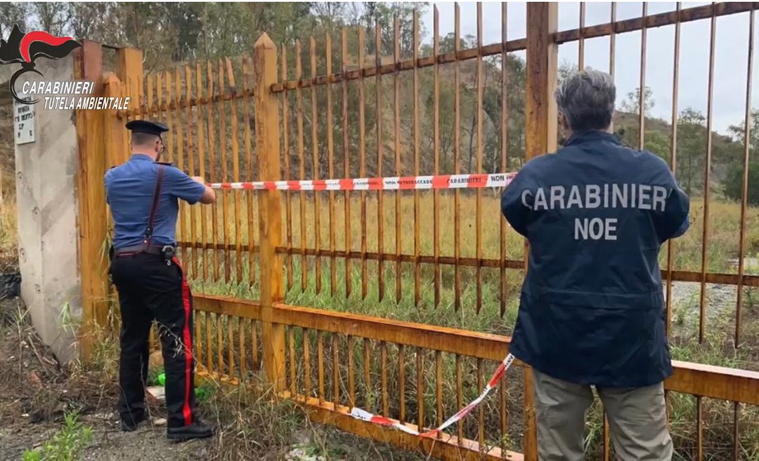 Uno dei sequestri eseguiti durante l'operazione