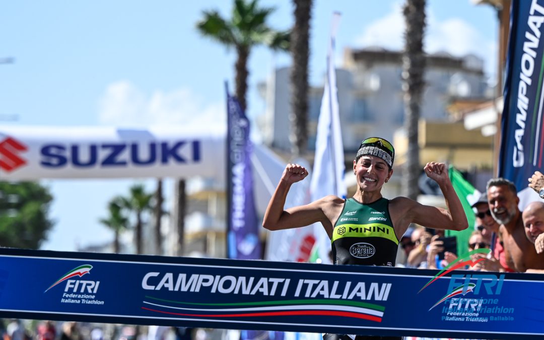 Angelini e Iogna Prat campioni italiani triathlon olimpico