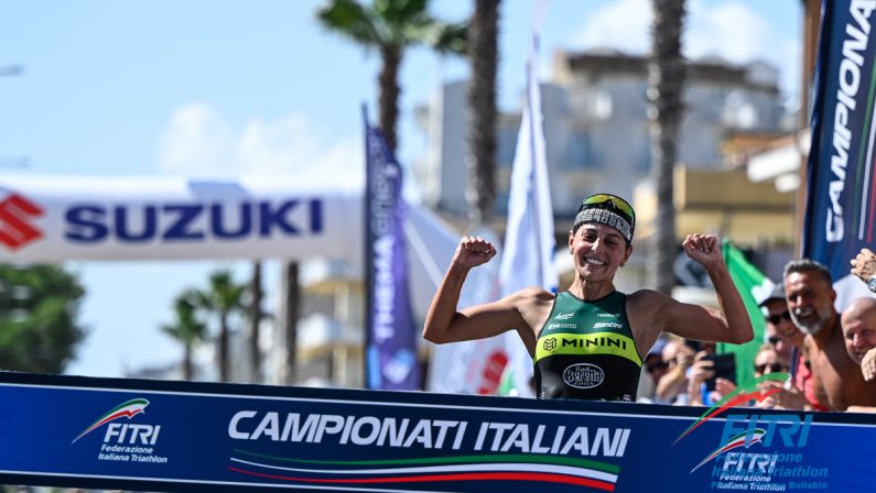 Angelini e Iogna Prat campioni italiani triathlon olimpico