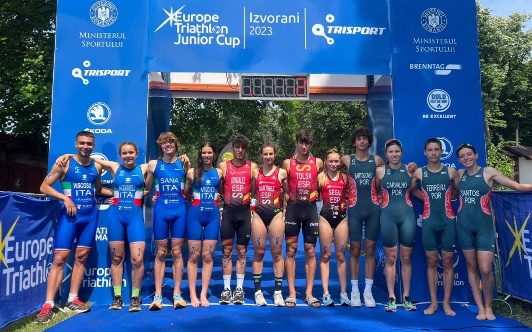 Italia d’argento nella Mixed Relay dell’Europe Triathlon Junior Cup