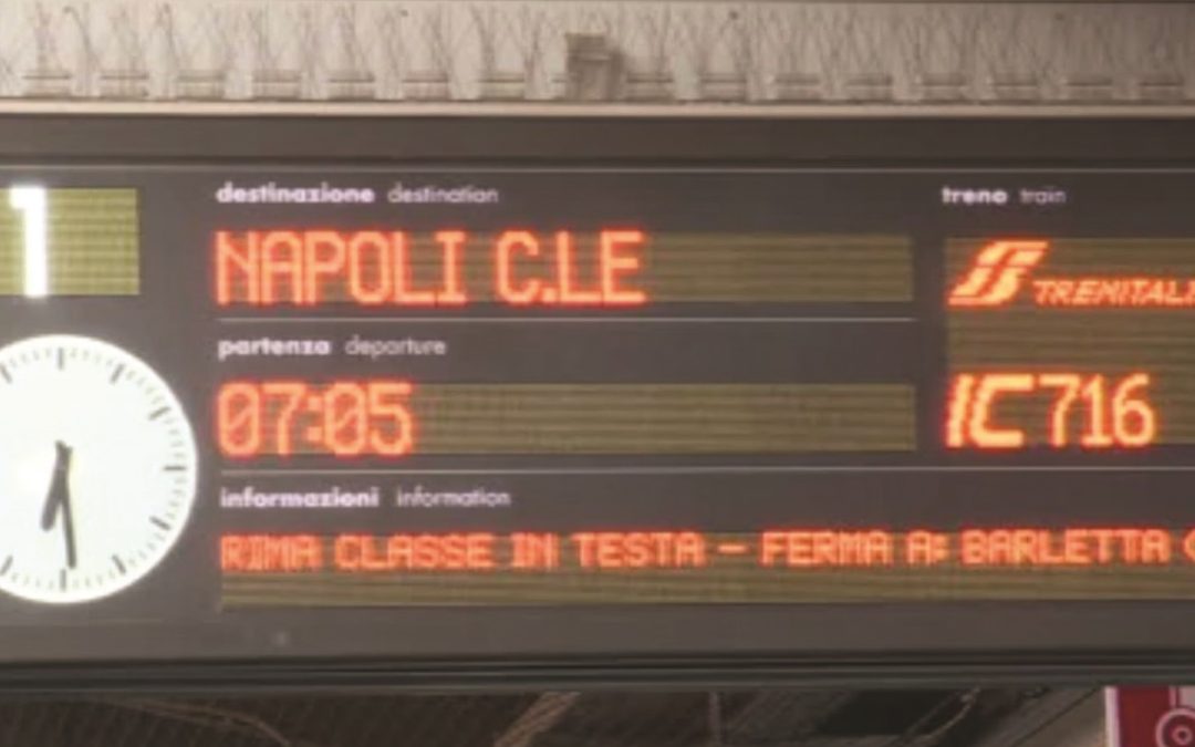 Il viaggio inaugurale del collegamento diretto Bari-Napoli