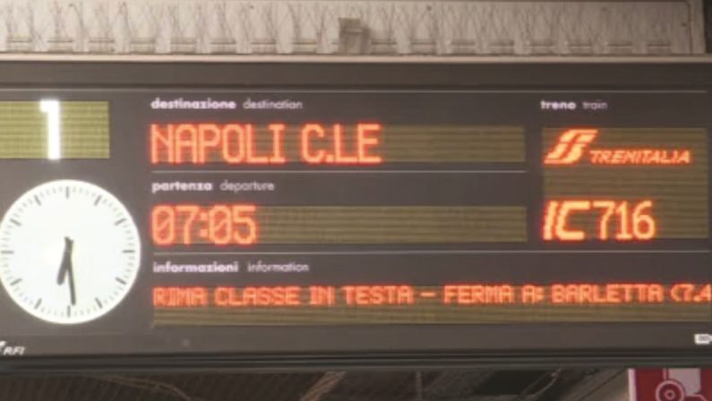 Napoli-Bari, il treno diretto ora c'è ma il viaggio si fa più lungo