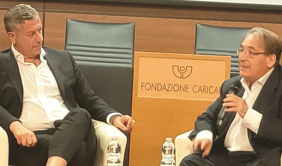 Il direttore Roberto Napoletano dialoga con Giuseppe Scopelliti