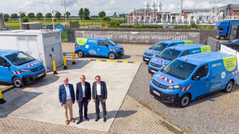Opel consegna cinque Vivaro-e Hydrogen a Ewe Netz