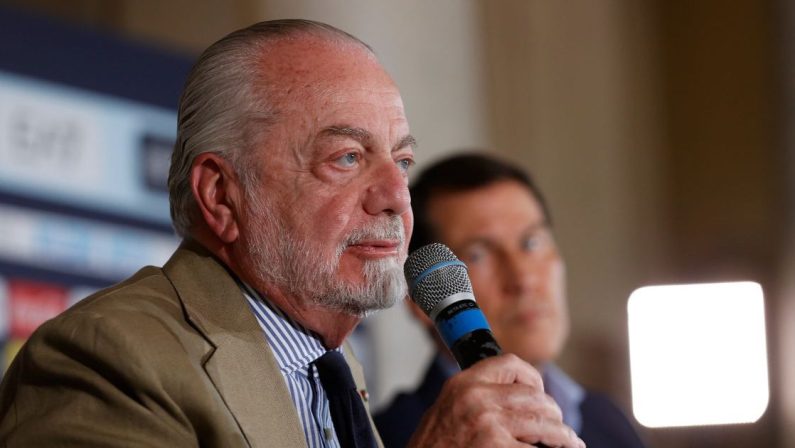 Serie A, De Laurentiis: «Fieri del tricolore, Osimhen resta a Napoli»