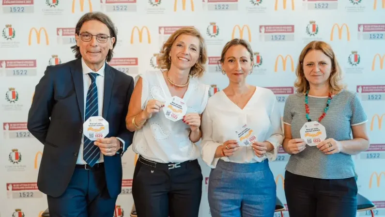 McDonald’s e Comune di Bari insieme contro la violenza sulle donne