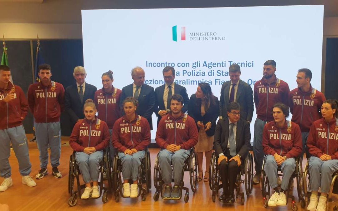 Paralimpici nelle Fiamme Oro, Pancalli “Così cambiamo paese”