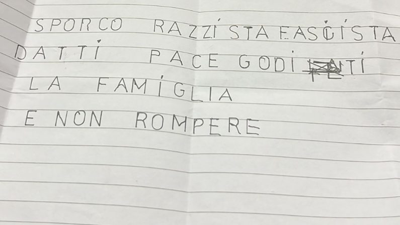 Cosenza, lettera d'intimidazione al sindaco di Praia a Mare