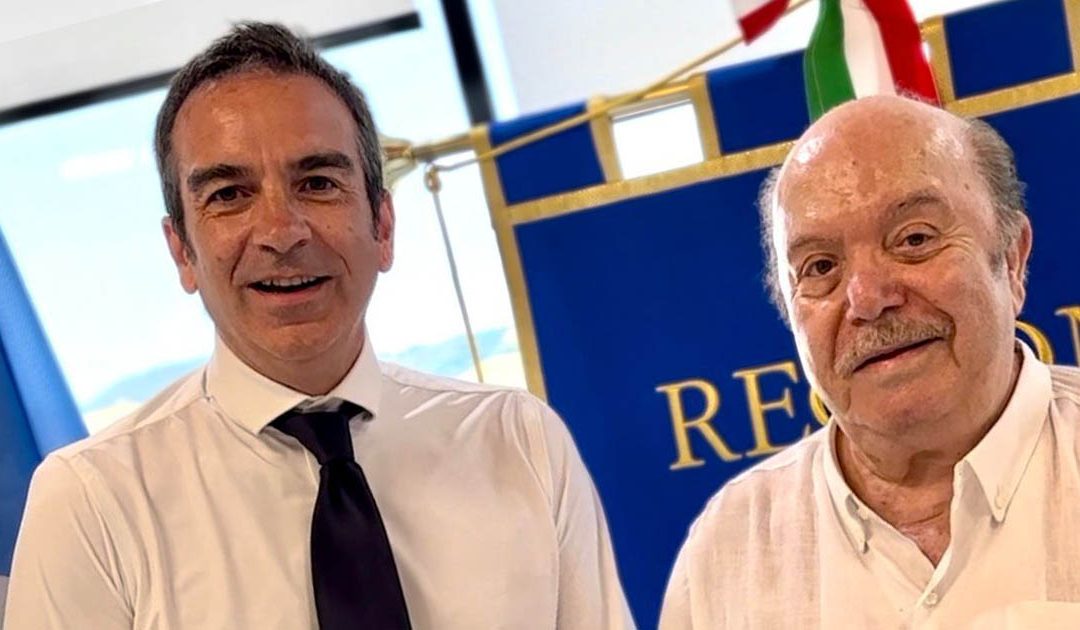 Roberto Occhiuto e Lino Banfi