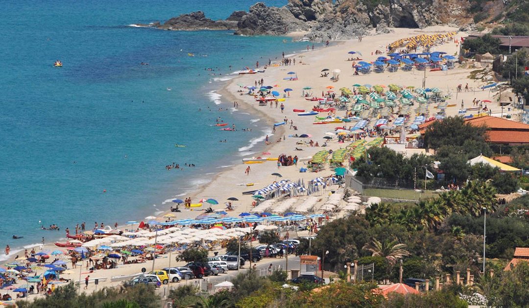 La spiaggia di Zambrone