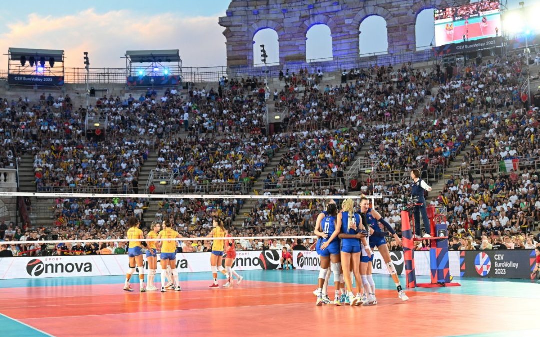 Europei di volley, le azzurre battono 3-0 la Romania al debutto