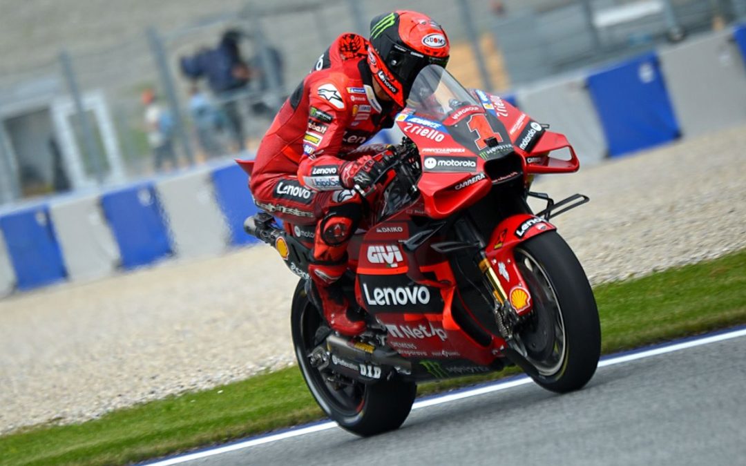 Bagnaia imprendibile, vince la Sprint Race in Austria