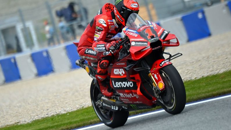 Bagnaia imprendibile, vince la Sprint Race in Austria