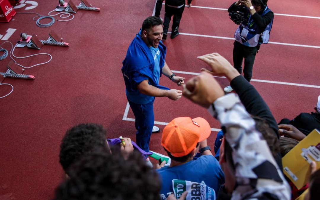Fabbri d’argento nel peso ai Mondiali di atletica