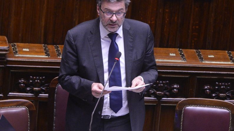 Giorgetti “La manovra sarà complicata, non si può fare tutto”