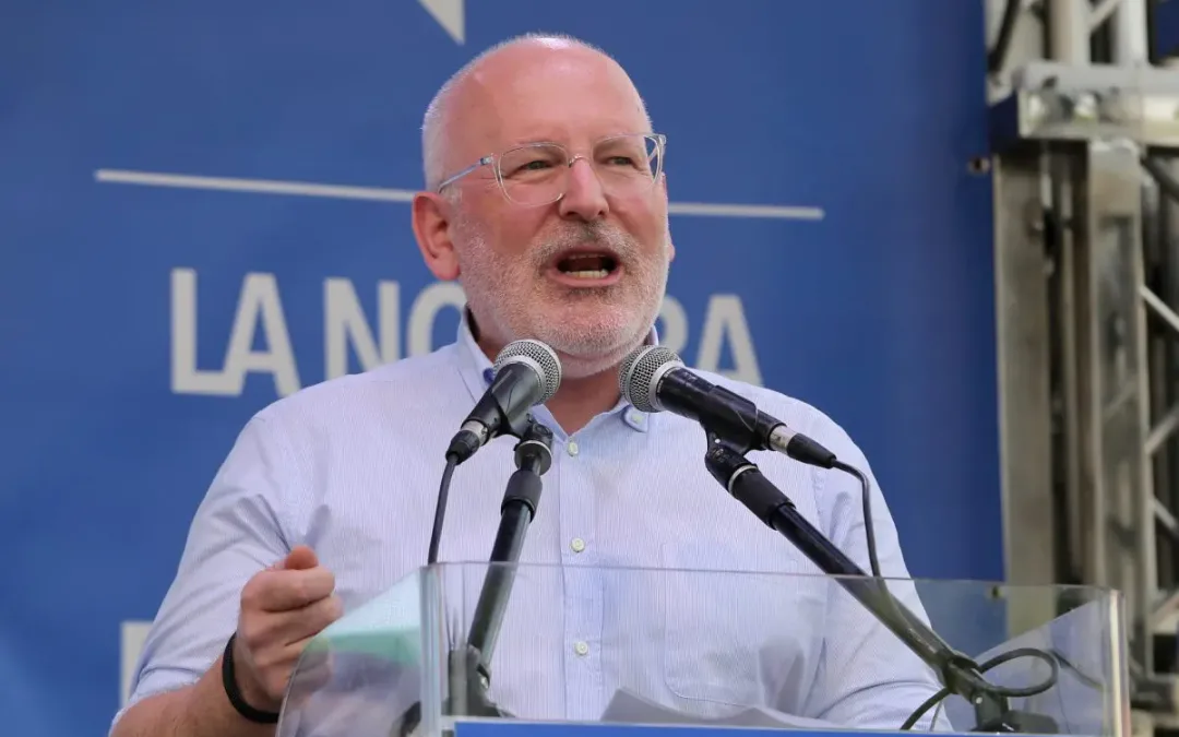 Timmermans lascia la Commissione Ue, le deleghe passano a Sefcovic