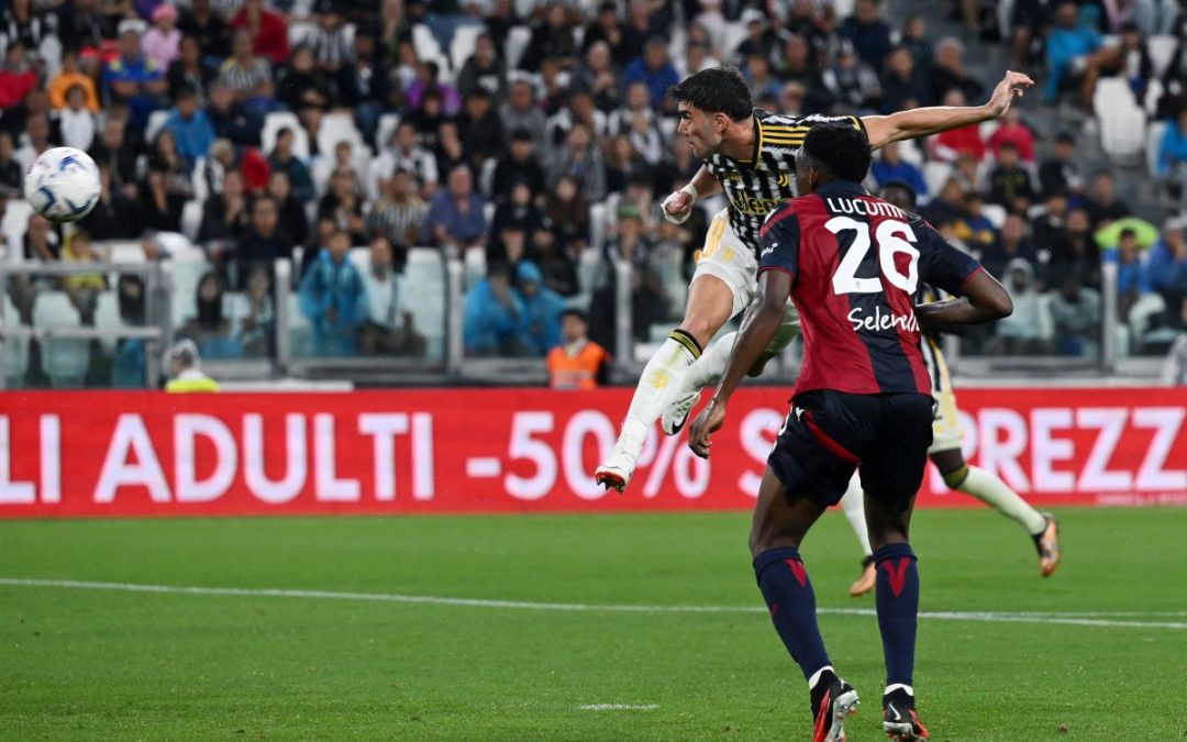 Vlahovic salva la Juve, termina 1-1 contro il Bologna