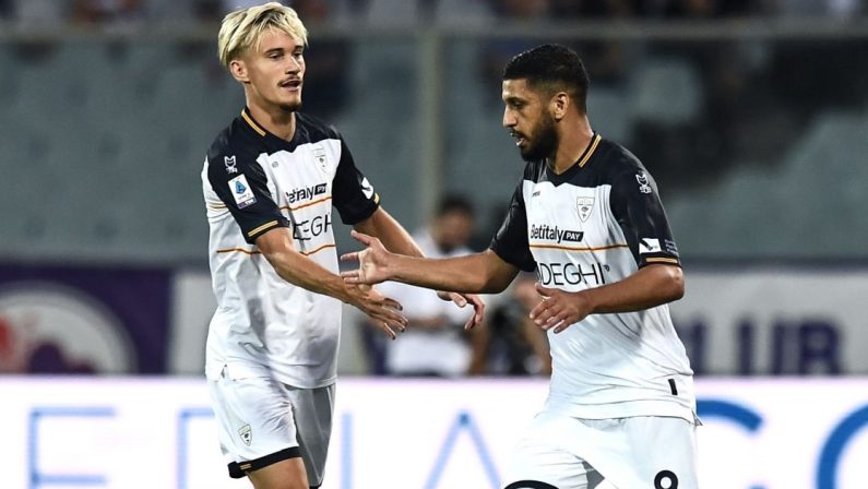 Serie A, il Lecce rimonta due gol, fermata sul 2-2 la Fiorentina