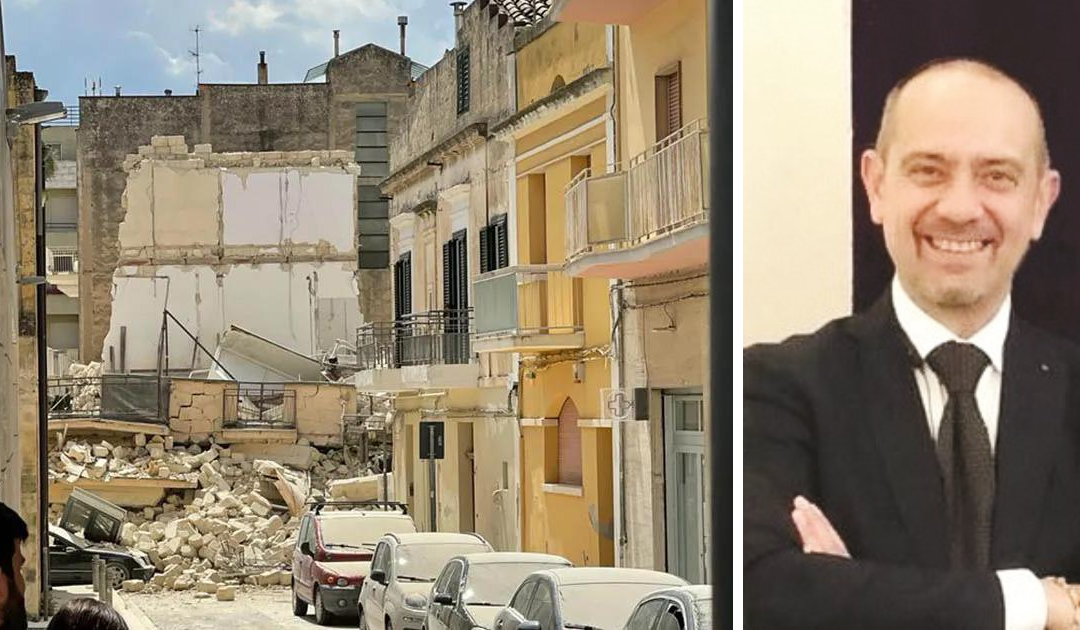 La palazzina crollata e Giuseppe Sicolo
