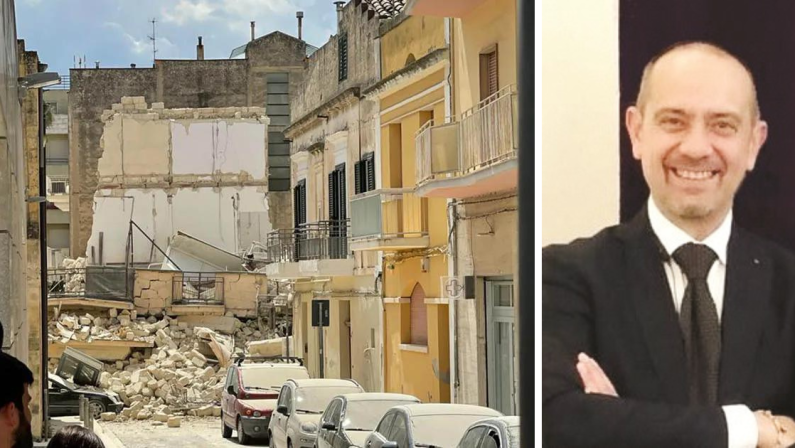 Crollo palazzina a Matera, il presidente dell'ordine degli ingegneri: "Facilitare demolizioni in centro"