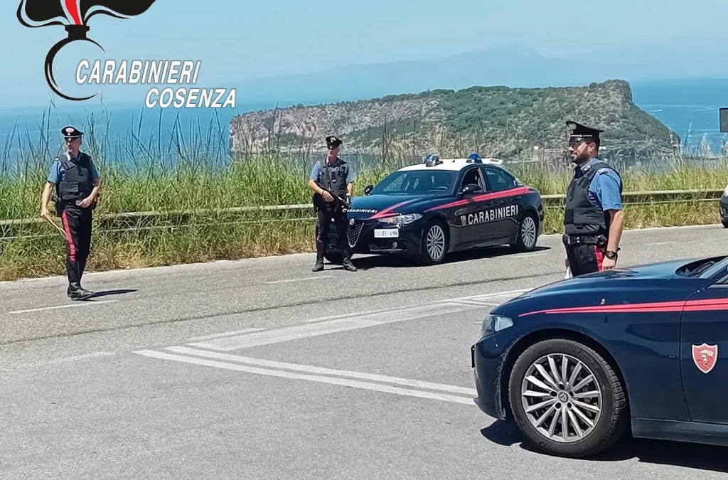 Tre arresti per droga tra Tortora e Santa Maria del Cedro, sequestrati 8 Kg di hashish, cocaina e soldi