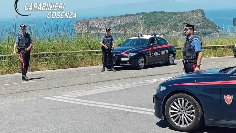 Tre arresti per droga tra Tortora e Santa Maria del Cedro, sequestrati 8 Kg di hashish, cocaina e soldi