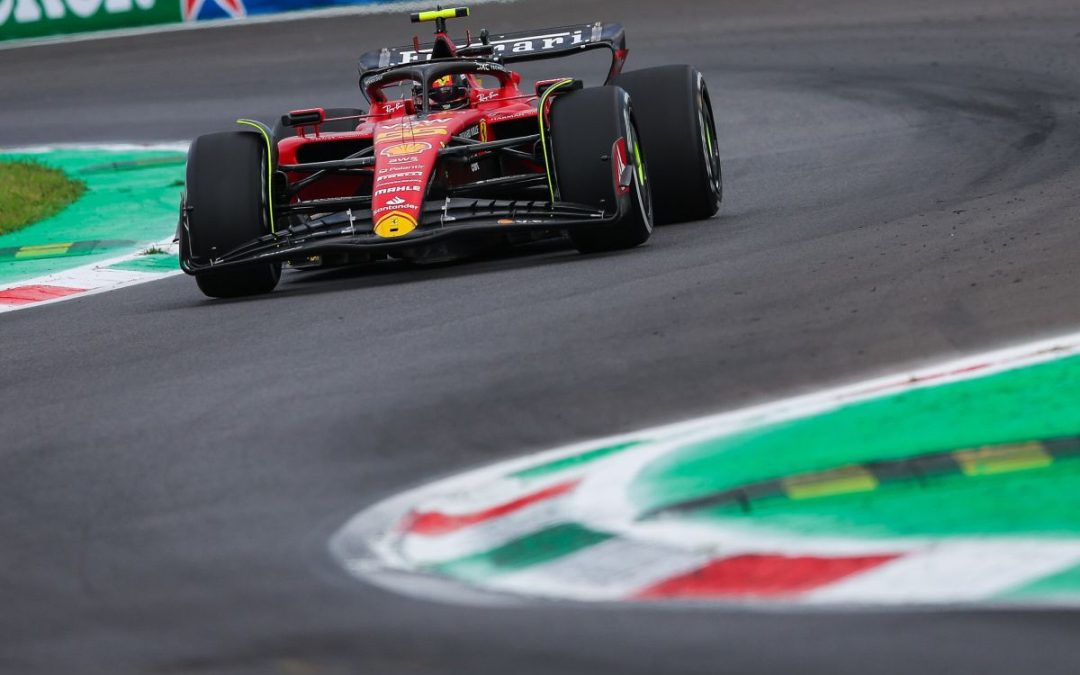 Sainz detta il ritmo nelle libere di Monza